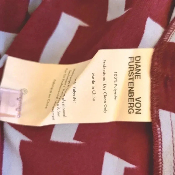 Diane Von Furstenberg Jumper size 8 Sleeveless, boat neckline, fair isle… - Picture 6 of 7